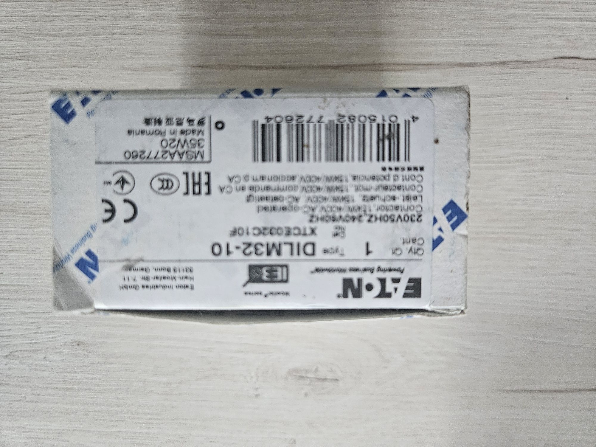1SZT NOWY Stycznik DILM32-10 (230V50Hz,240V60Hz) #W2