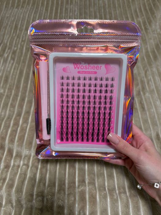 Ресницы,клей,наборы