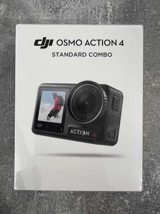 Dji Osmo Action 4 Standard Combo, filmy 4K 120FPS - Nowa oryginalna