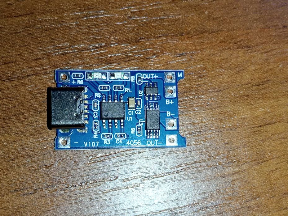 Модуль заряджання та захисту  5шт на TP4056 USB type-C для Li-ion  1A