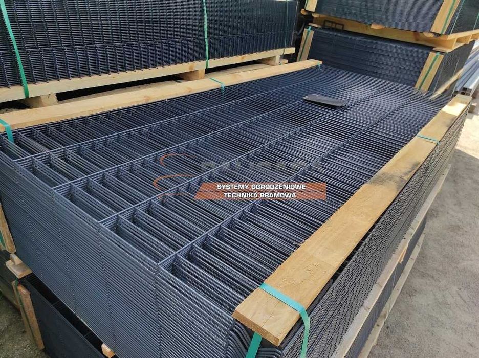 SŁUPKI do ogrodzenie PANELOWE 60x40x2 mm - 230 cm 2,3 m | MOCNE 2,0 mm