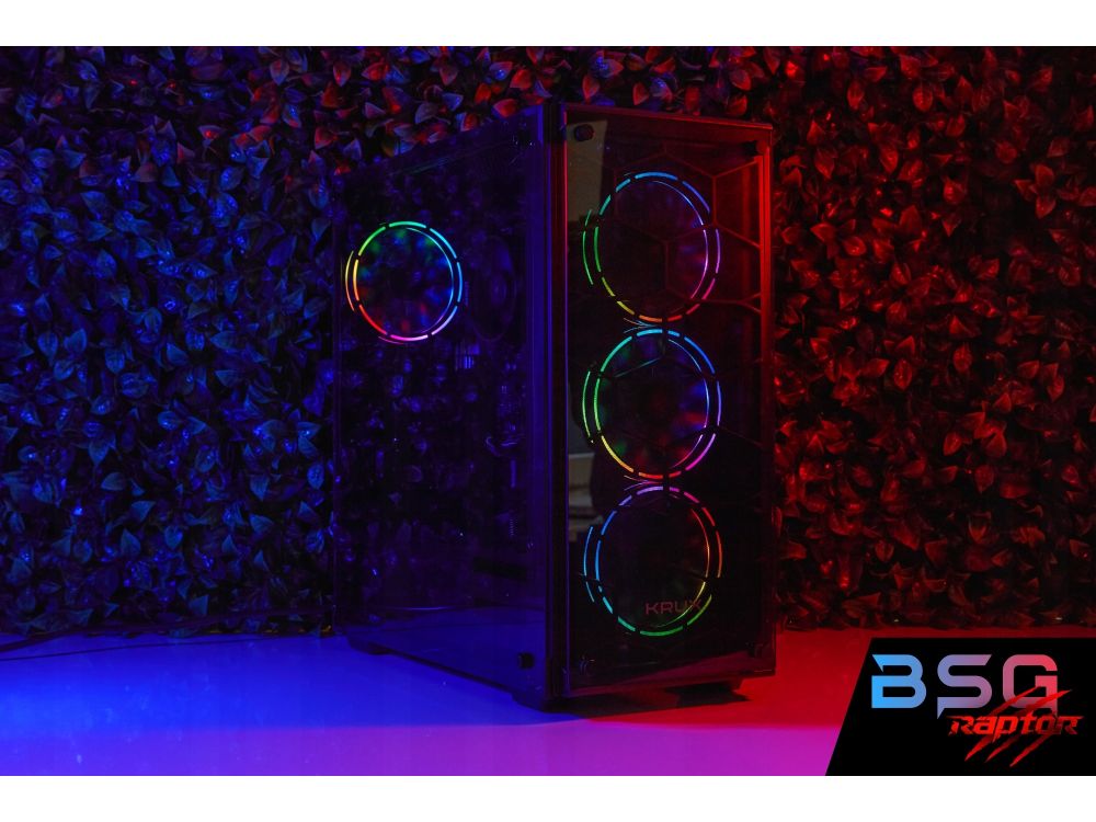 Komputer stacjonarny BSG Raptor V12 AMD Ryzen 7 RTX4060 32GBRAM SSD1TB