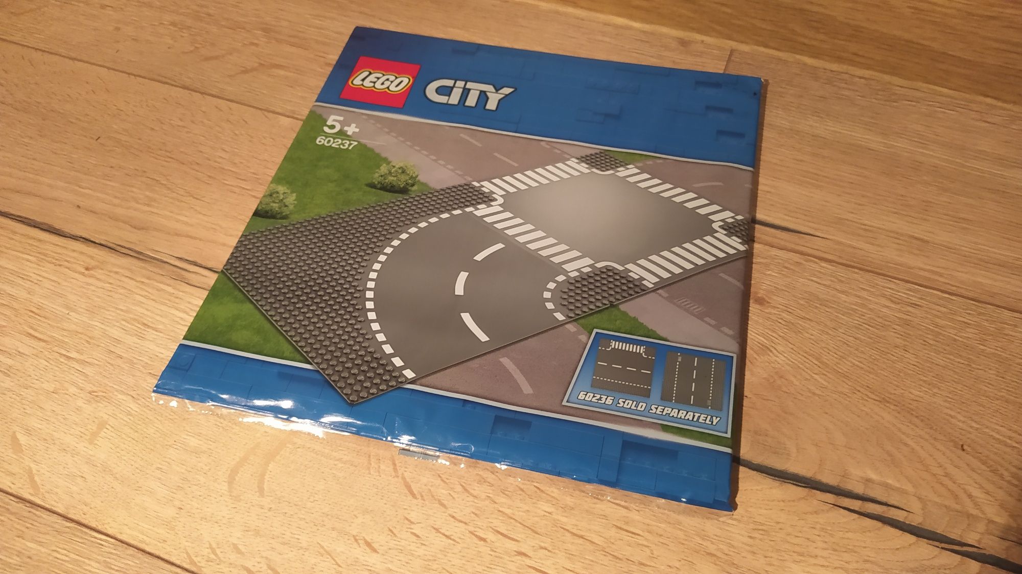 Nowe Lego City zakręt i skrzyżowanie 60237