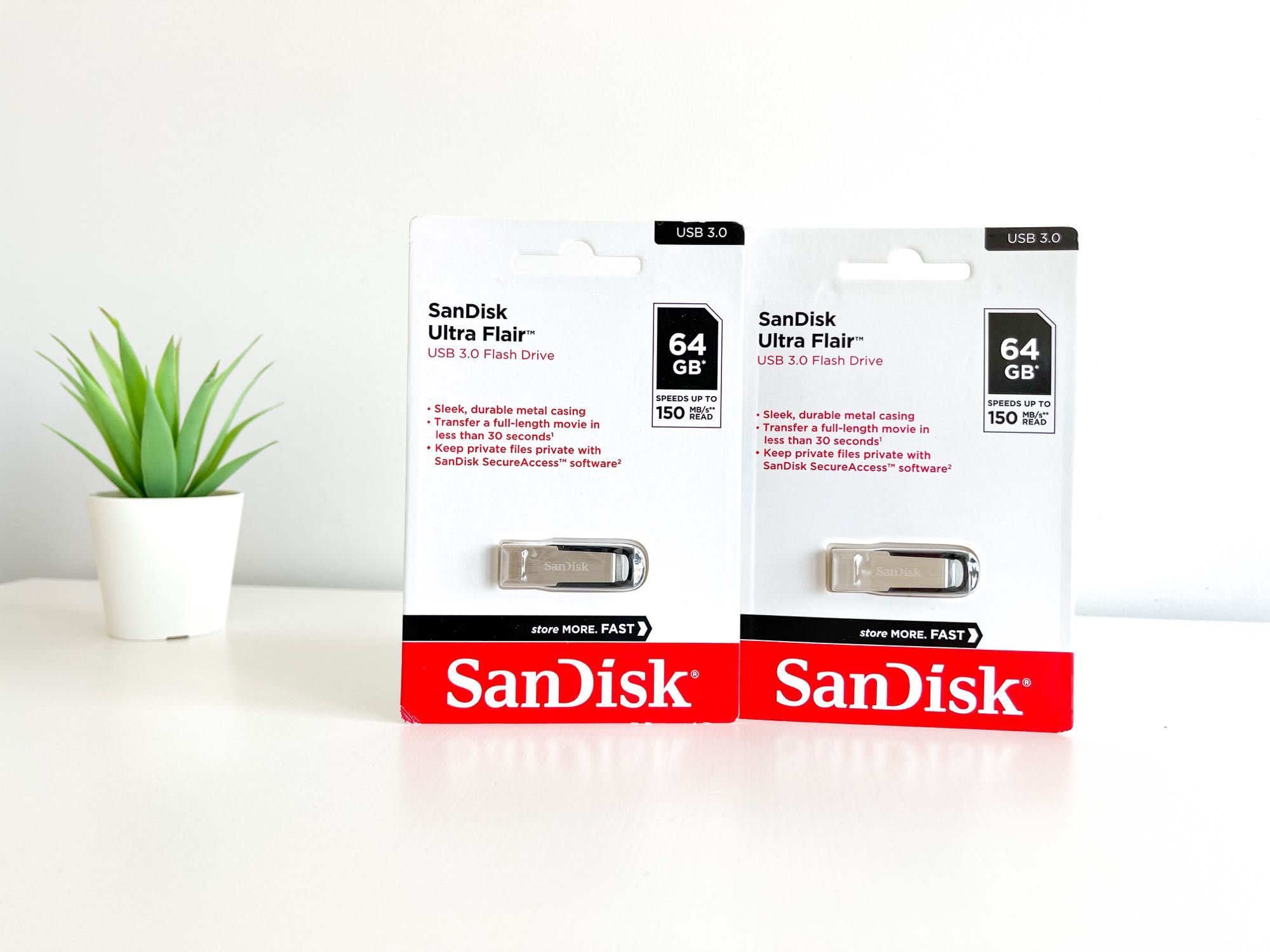 Pen USB 64Gb Sandisk - NOVA/SELADA