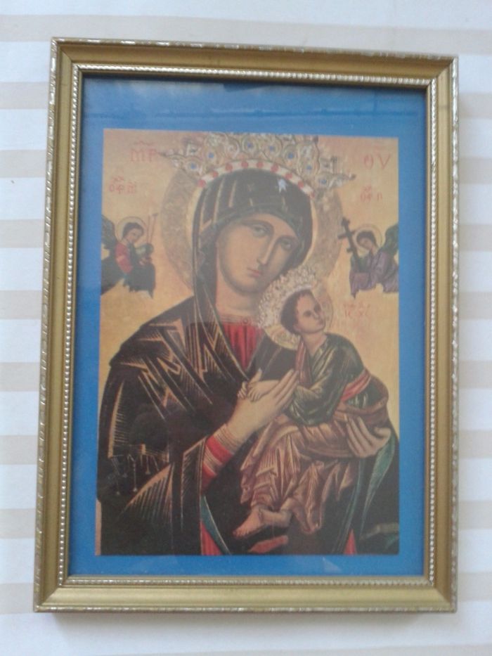 Obniżka, nowa cena Matka Boska z Dzieciatkiem -obraz