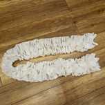 Biały lambrekin firana woal 18x170cm