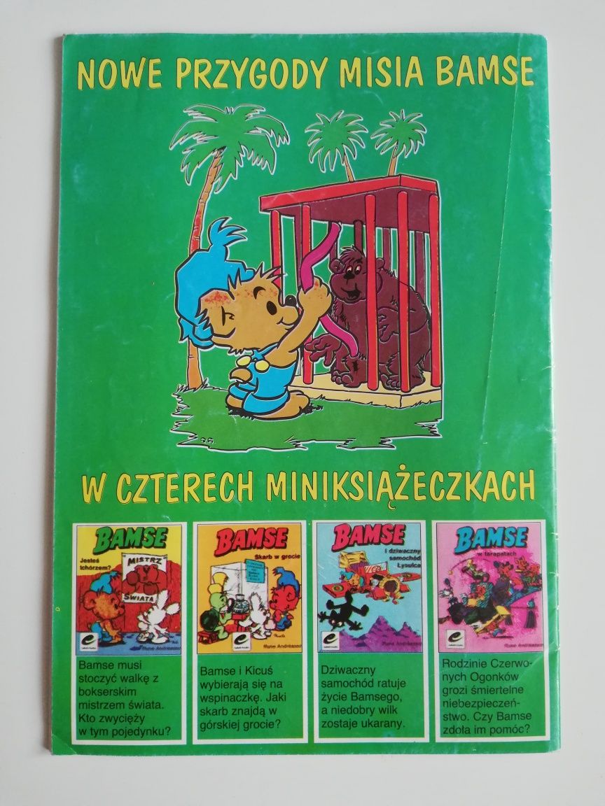 Komiks BAMSE nr 3/1993 - oryginał, stan idealny, unikat, okazja!