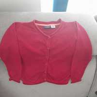 Sweterek 86-92 w kolorze malinowym
