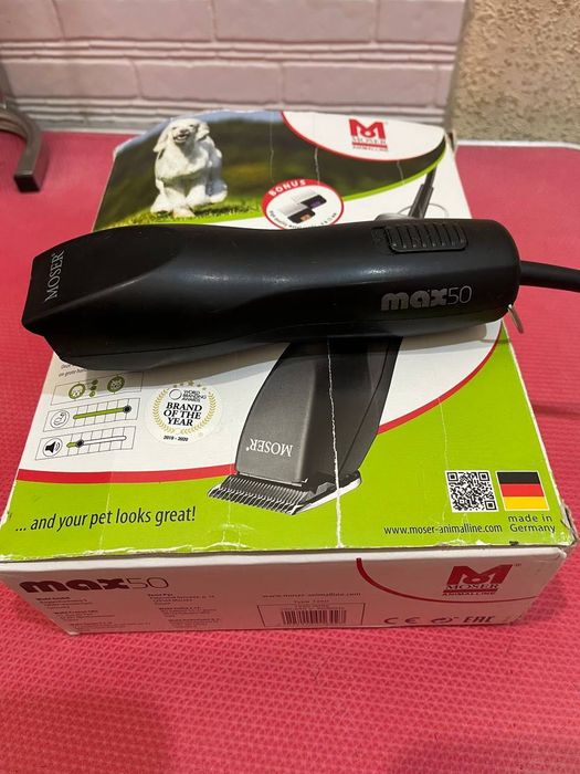 Moser MAX 50 машинка для стрижки собак ( машинка для грумінгу )