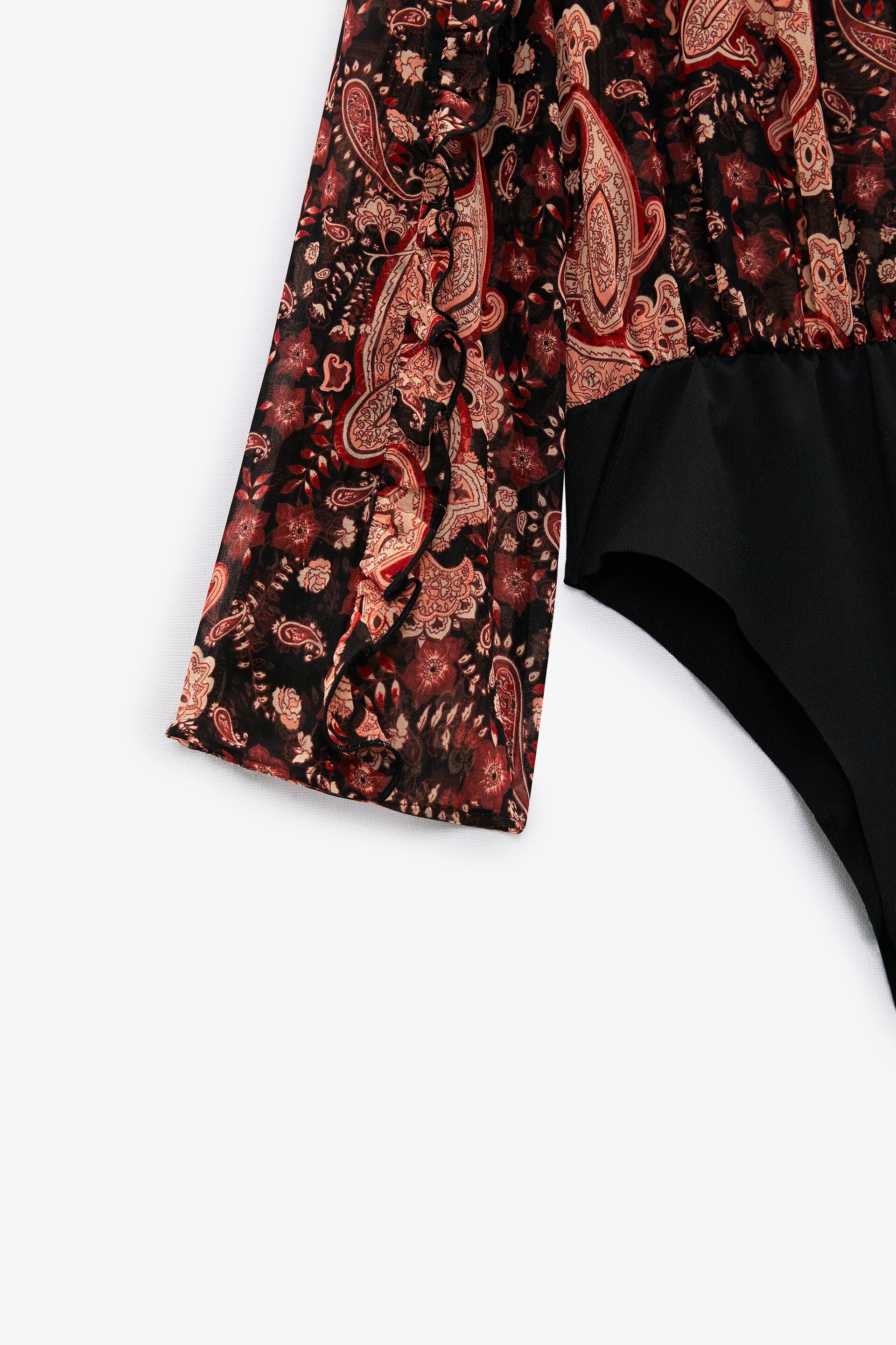 Блузка боді Zara