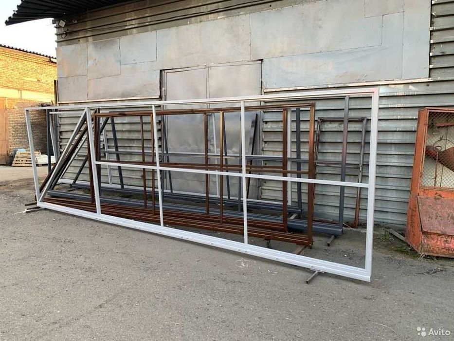 Ролики на откатные ворота, Каркас откатных ворот, Каркас ворот