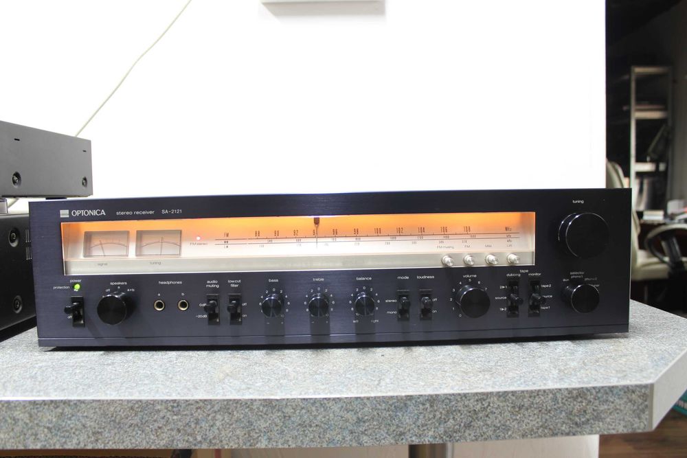 Amplituner stereo Sharp Optonica SA-2121 Japan Vintage