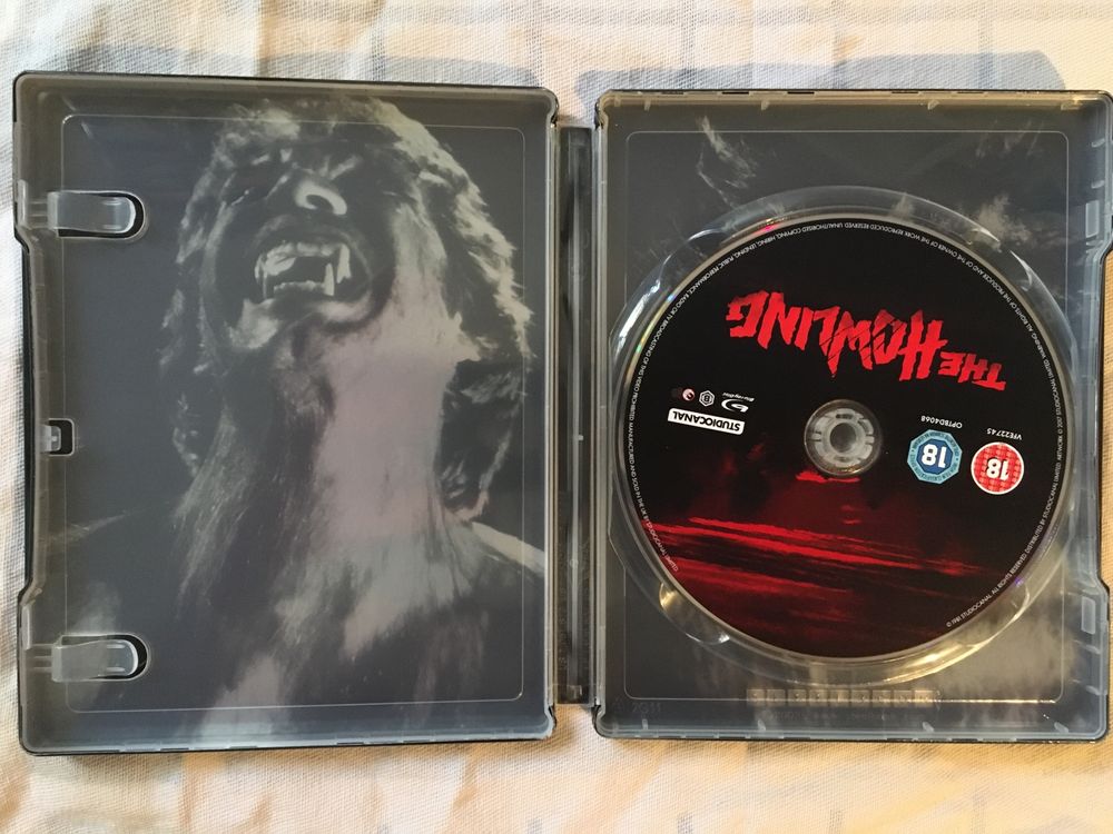 Steelbook blu-ray The Howling