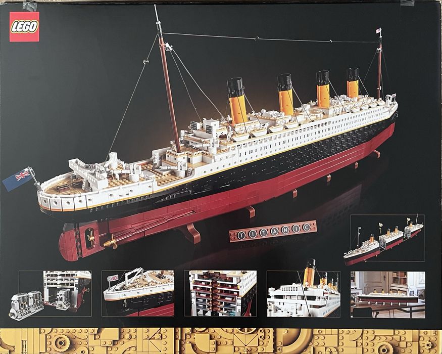 Klocki Lego 10294 „Titanic” 9090pcs 18+