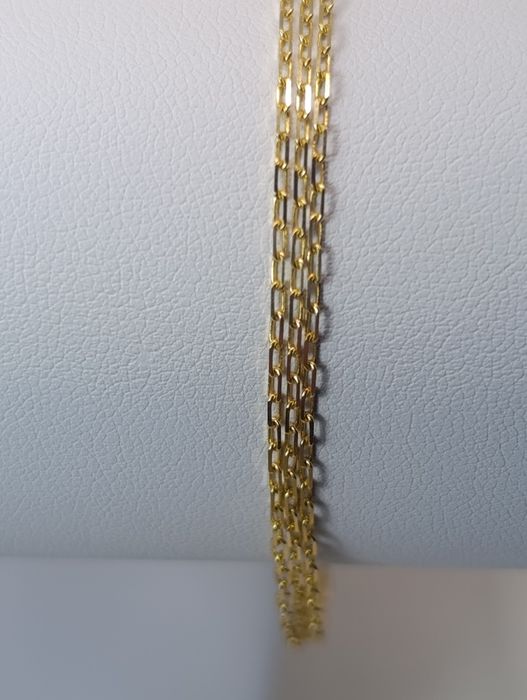 Złoty łańcuszek o Ankier złoto próby 585° 14k