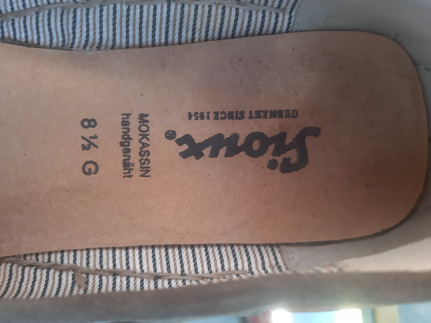 Sioux Kallimo mokasyny męskie  42,5
