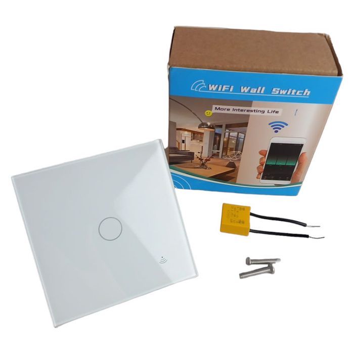 włącznik światła biały panel 300w wifi