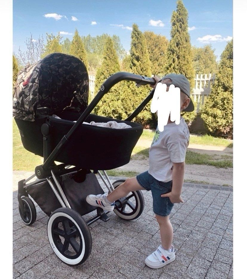 Wózek i spacerówka cybex priam butterfly