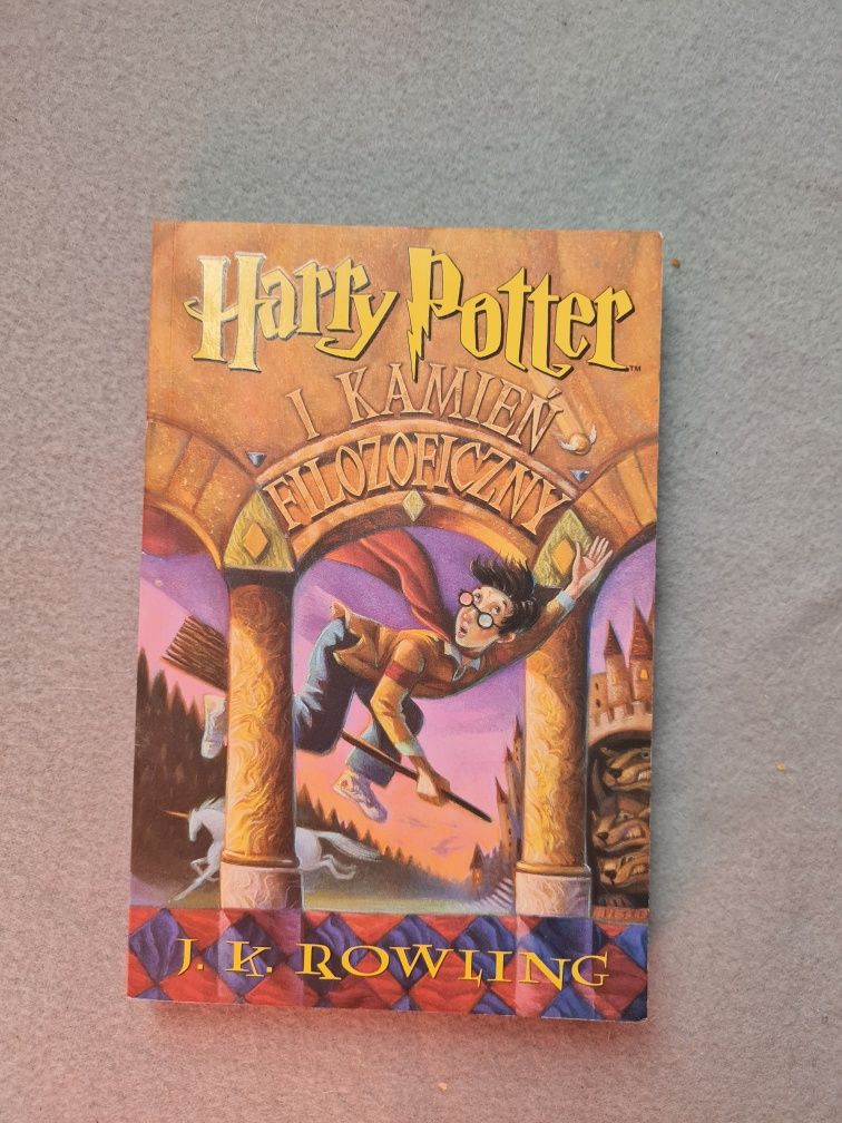 Harry Potter i kamień filozoficzny MIĘKKA pierwsze wydanie