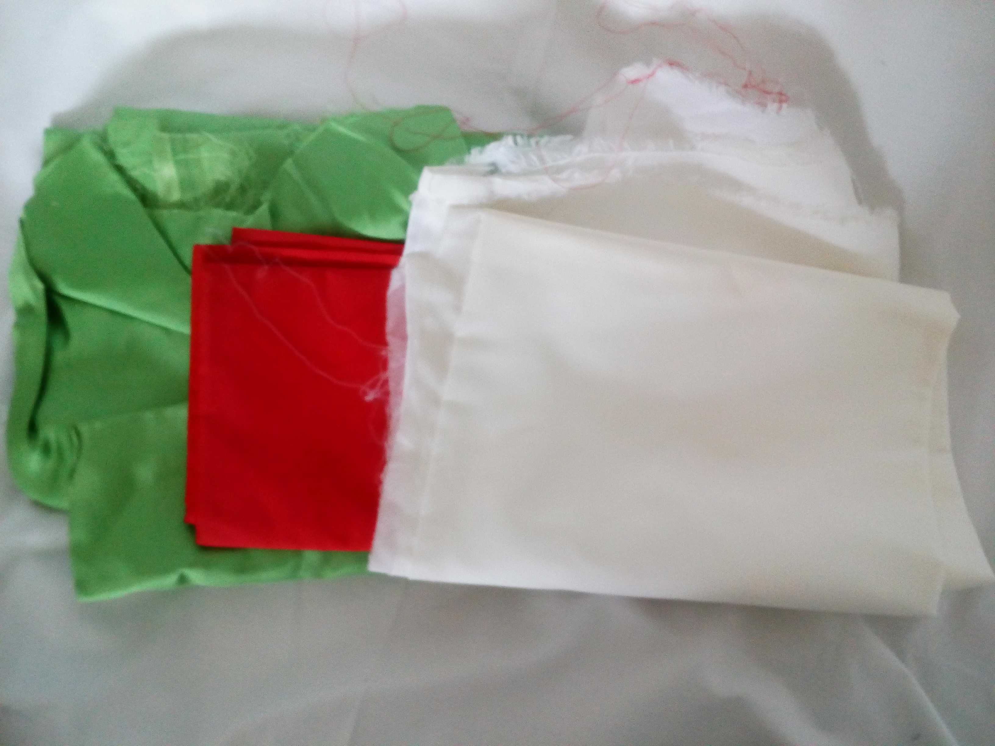 Materiały na podszewkę, trzy kawałki