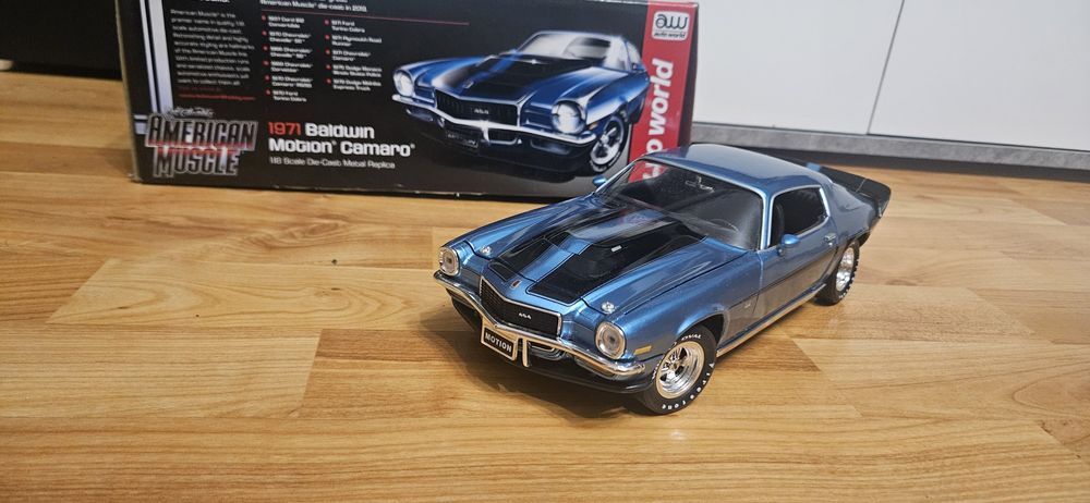 1:18 Autoworld Chevrolet Camaro Baldwin Motion 1971
