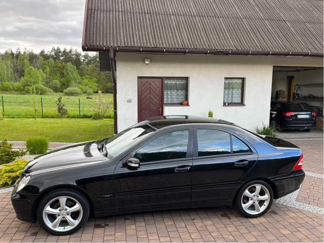 MERCEDES BENZ C200 KOMPRESSOR LPG + dwa komplety kół