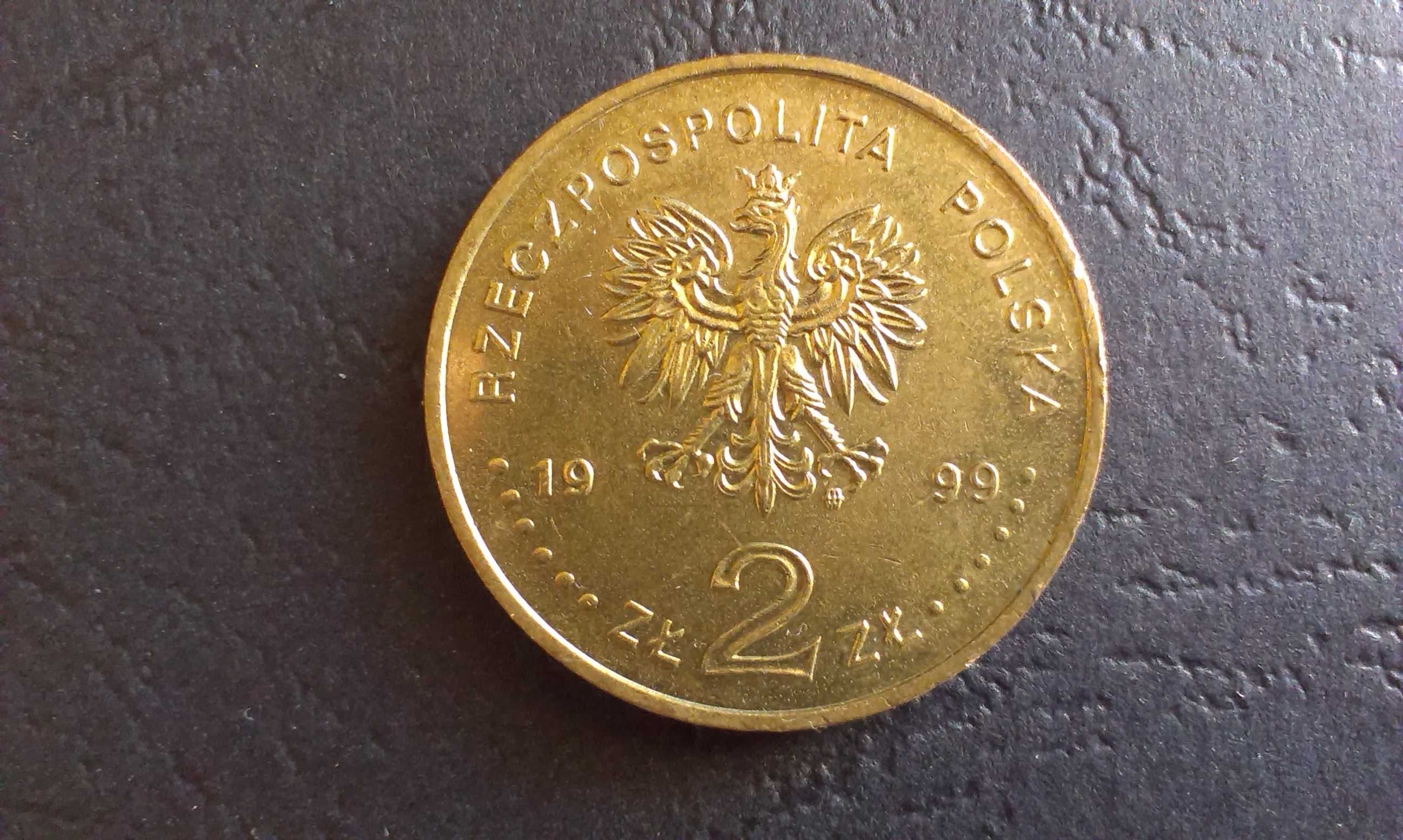 Moneta 2 złote 1999 Ernest Malinowski.