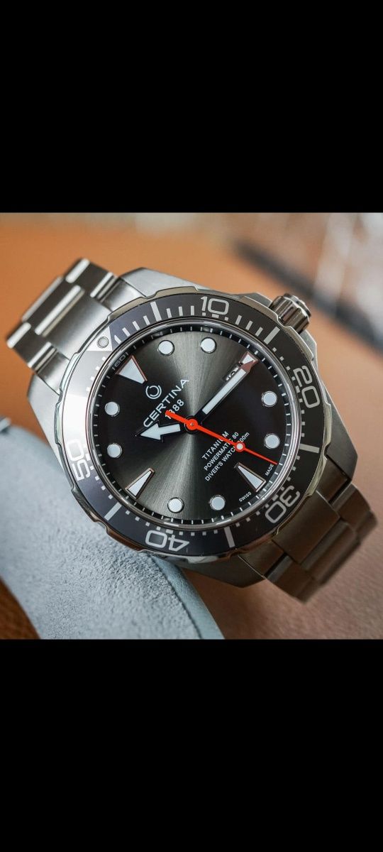 Zegarek męski Certina DS Action Diver Automatic Titanium