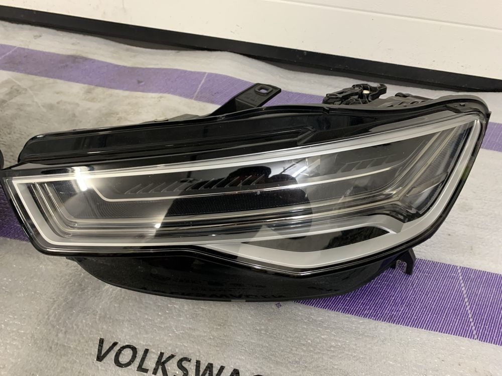 Audi A6 C7 lift lampy przod MATRIX LED komplet