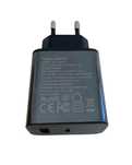Kostka ładowarka USB + USB C PD QC Szybkie ładowanie zasilacz 45 W
