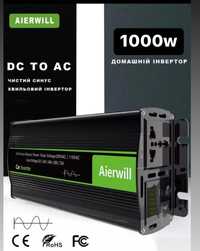 Aierwill Инвертор постоянного тока 12 В/220 В в переменный ток !!!