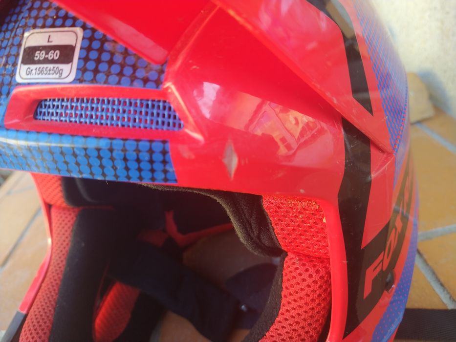 Capacete Fox V1 red