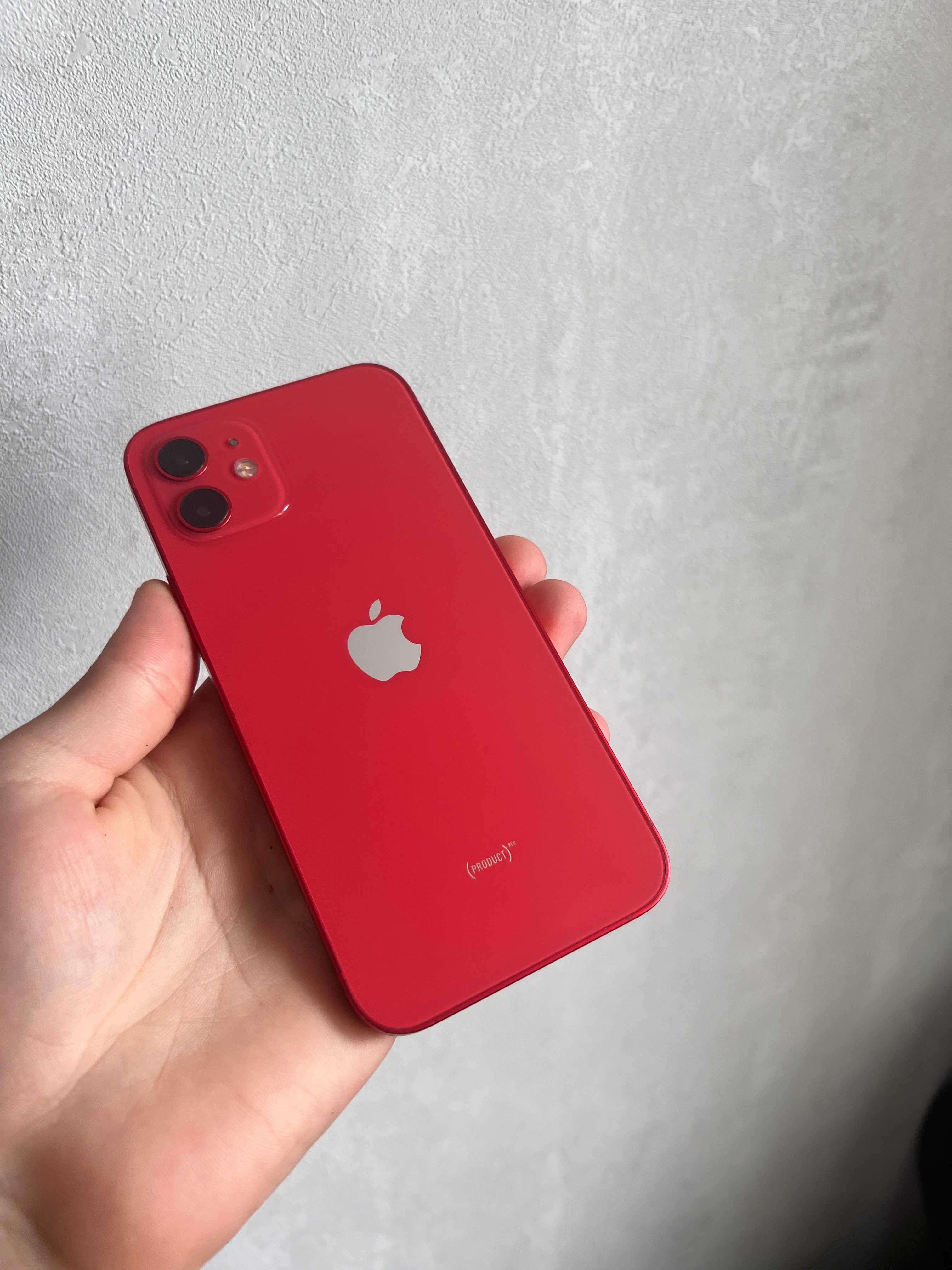 iPhone 12 Mini RED 64GB Neverlock  айфон 12 червоний 100%акб