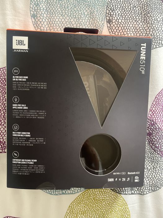 Fones JBL 510 BT - Preto