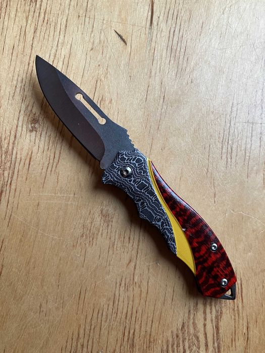 Nóż składany, scyzoryk, survival, nożyk kieszonkowy. Super! Nowy!