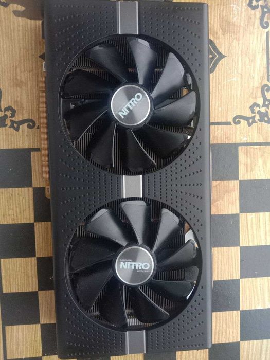 Видеокарта AMD RX570 sapphire nitro+ 4GB (OC)