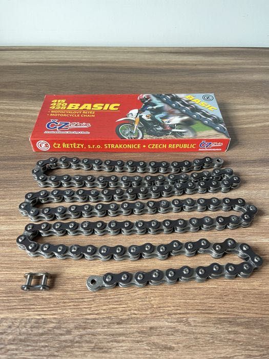 NOWY CZESKI łańcuch napędowy FAVORIT 130 / 428H MZ ETZ 150 MZ ETZ 250