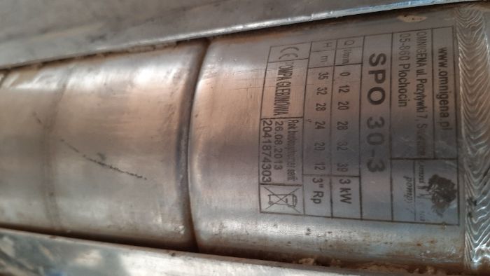 pompa głębinowa SPO 30-3 3 KW