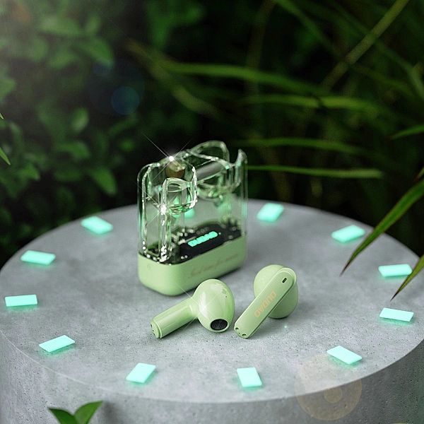 Bezprzewodowe słuchwaki TWS Dudao U18Pro Bluetooth 5.3 - zielone