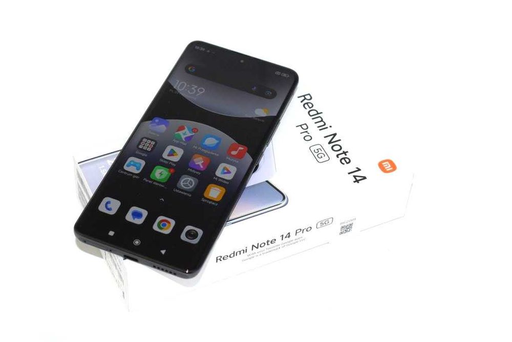 Telefon XIAOMI REDMI NOTE 14 PRO 5G 8/256GB Idealny Gwarancja