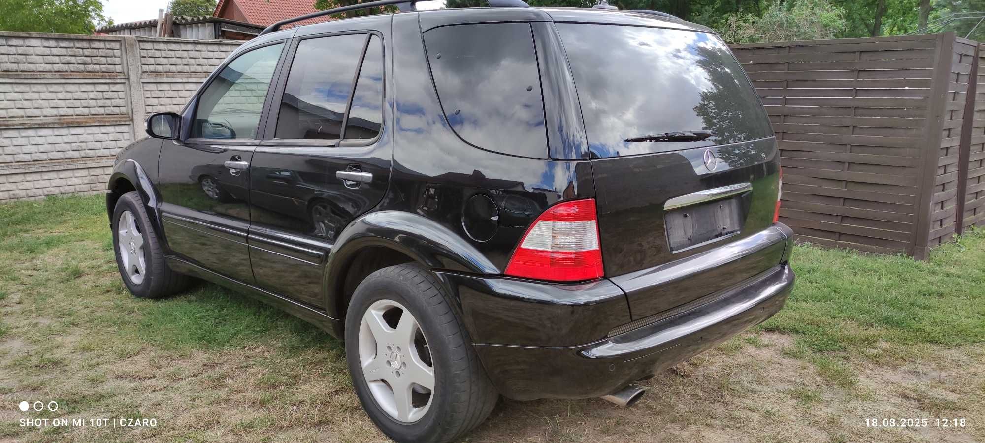 mercedes ml w163 55amg