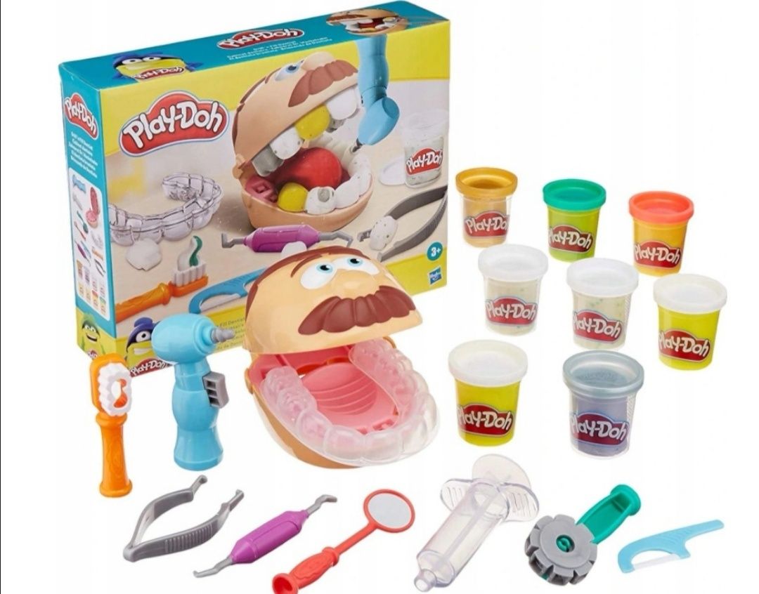 Dentysta play doh zabawka