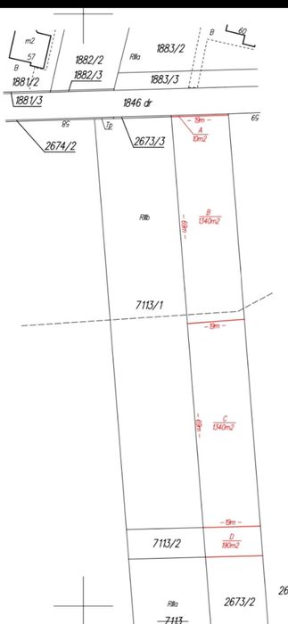 Działka Budowlana przy drodze asfaltowej! Wszystkie media w drodze!