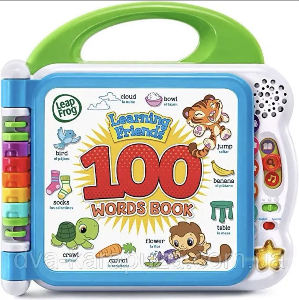 Інтерактивна книга Leapfrog Learning Friends 100 Words Book!