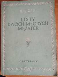 Balzac "Listy dwóch młodych mężatek"