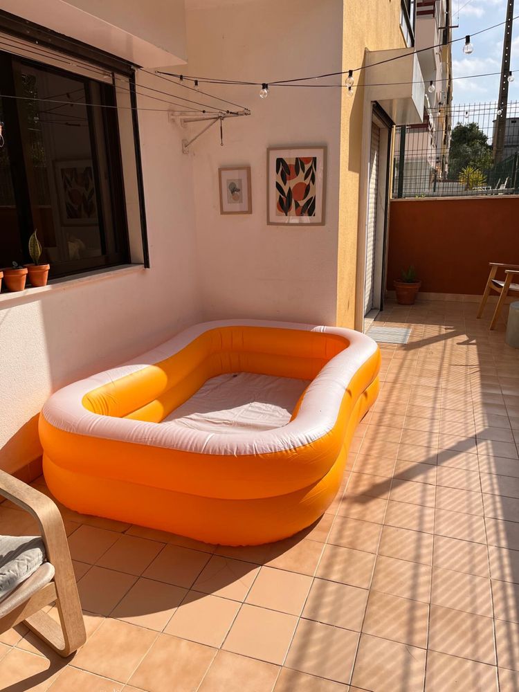 Piscina Intex + kit tratamento