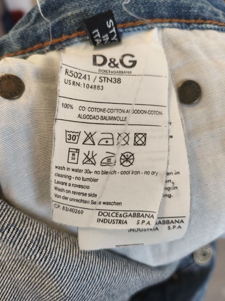 Джинси чоловічі Dolce & Gabbana оригінал size 30