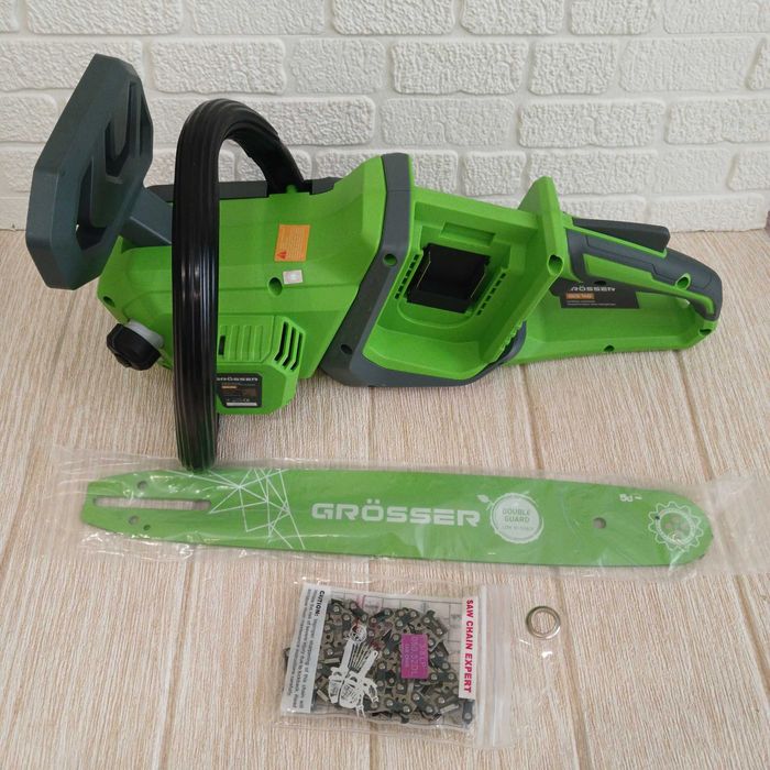 Акумуляторна ланцюгова пила grosser gcs140