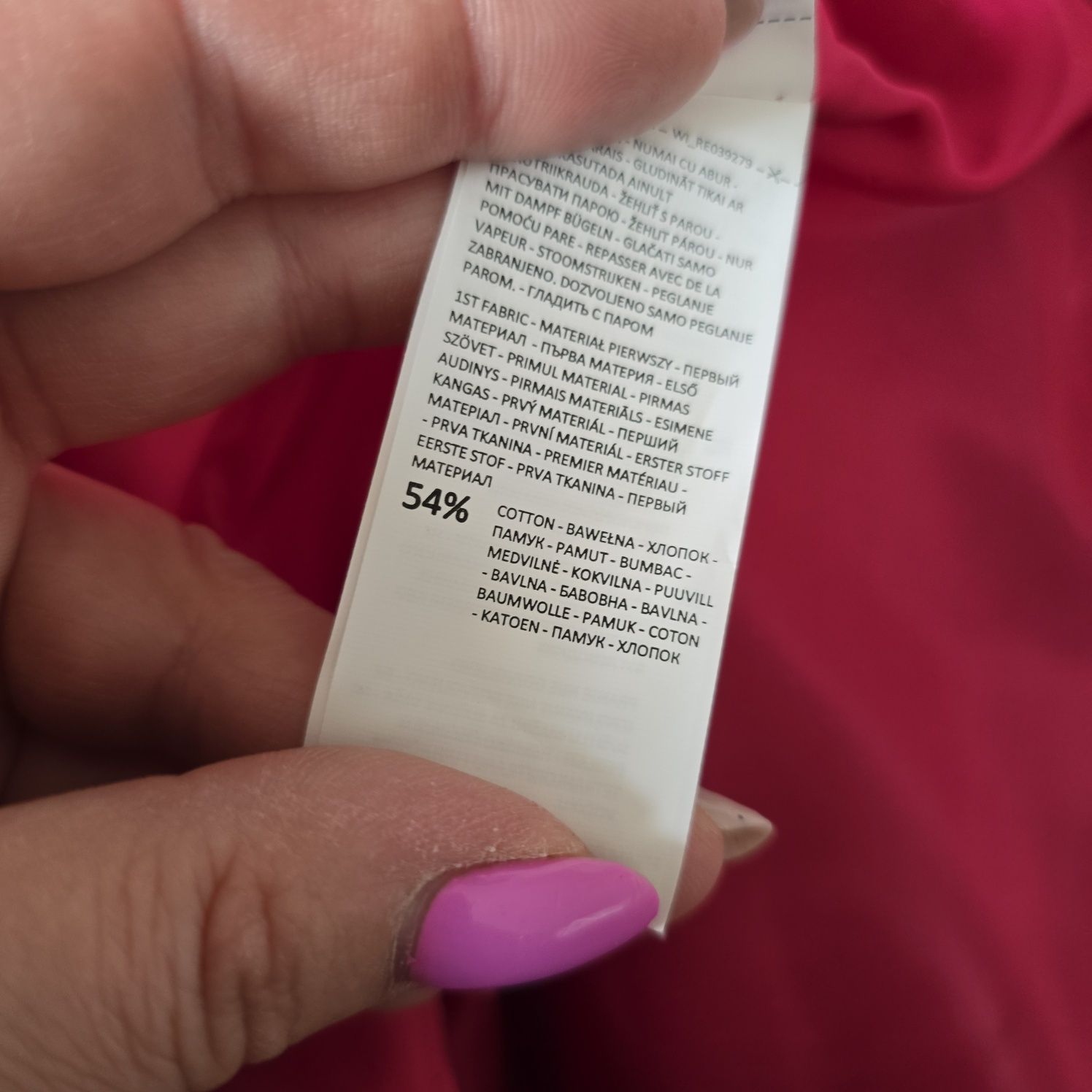 Garnitur żakiet 46 marynarka spodnie xxl 44 cygaretki Reserved fuksja