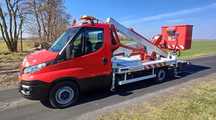 Iveco Daily Multitel MX 170 zwyżka podnośnik koszowy 17m isoli gsr